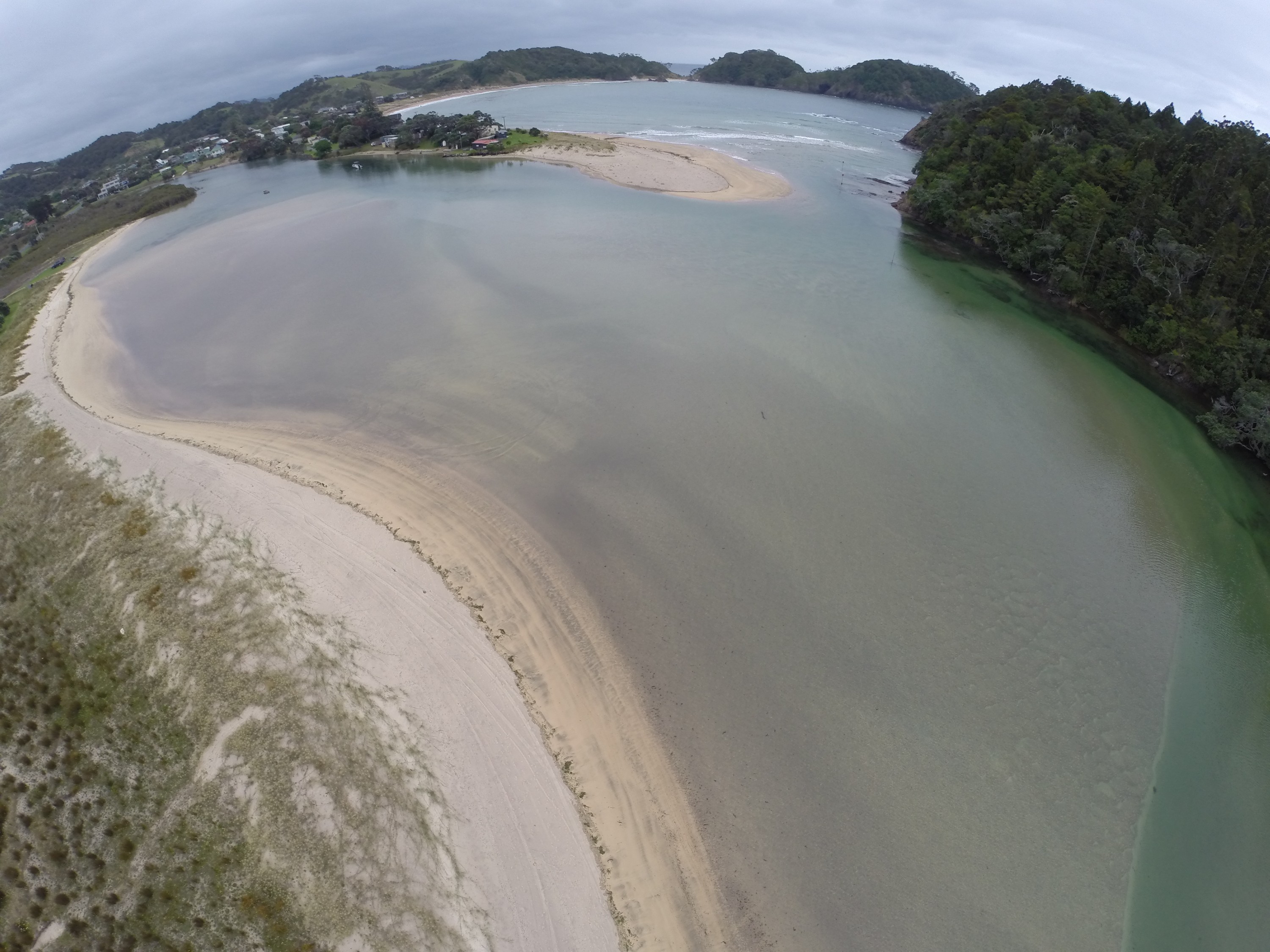 G0012769 – Aerial, quad, quadcopter, crispin, nz, new, zealand, new zealand, Matapouri, Estuary