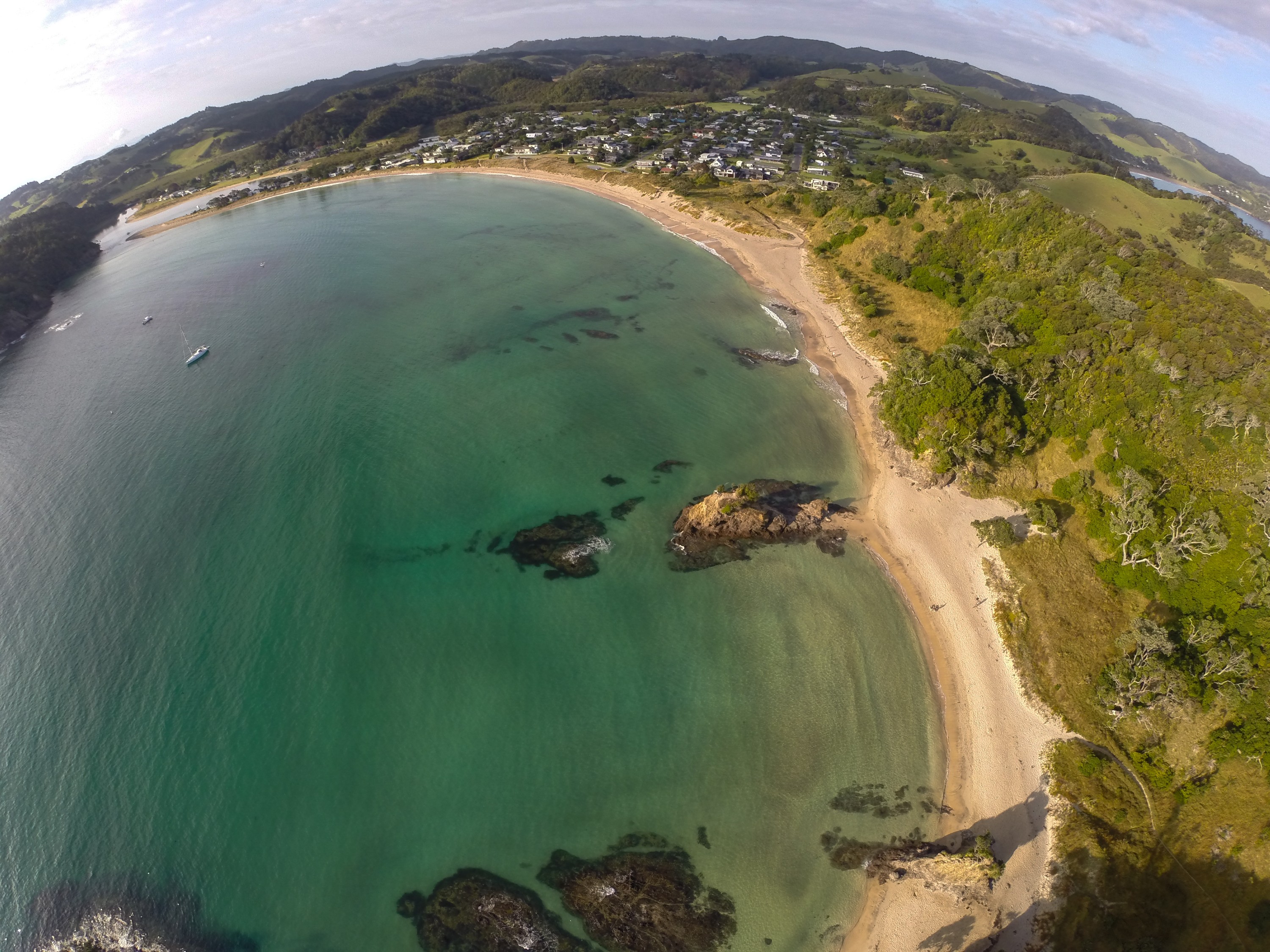 G0043454 – aerial, crispin, drone, in the sky, matapouri, nz, JAN17
