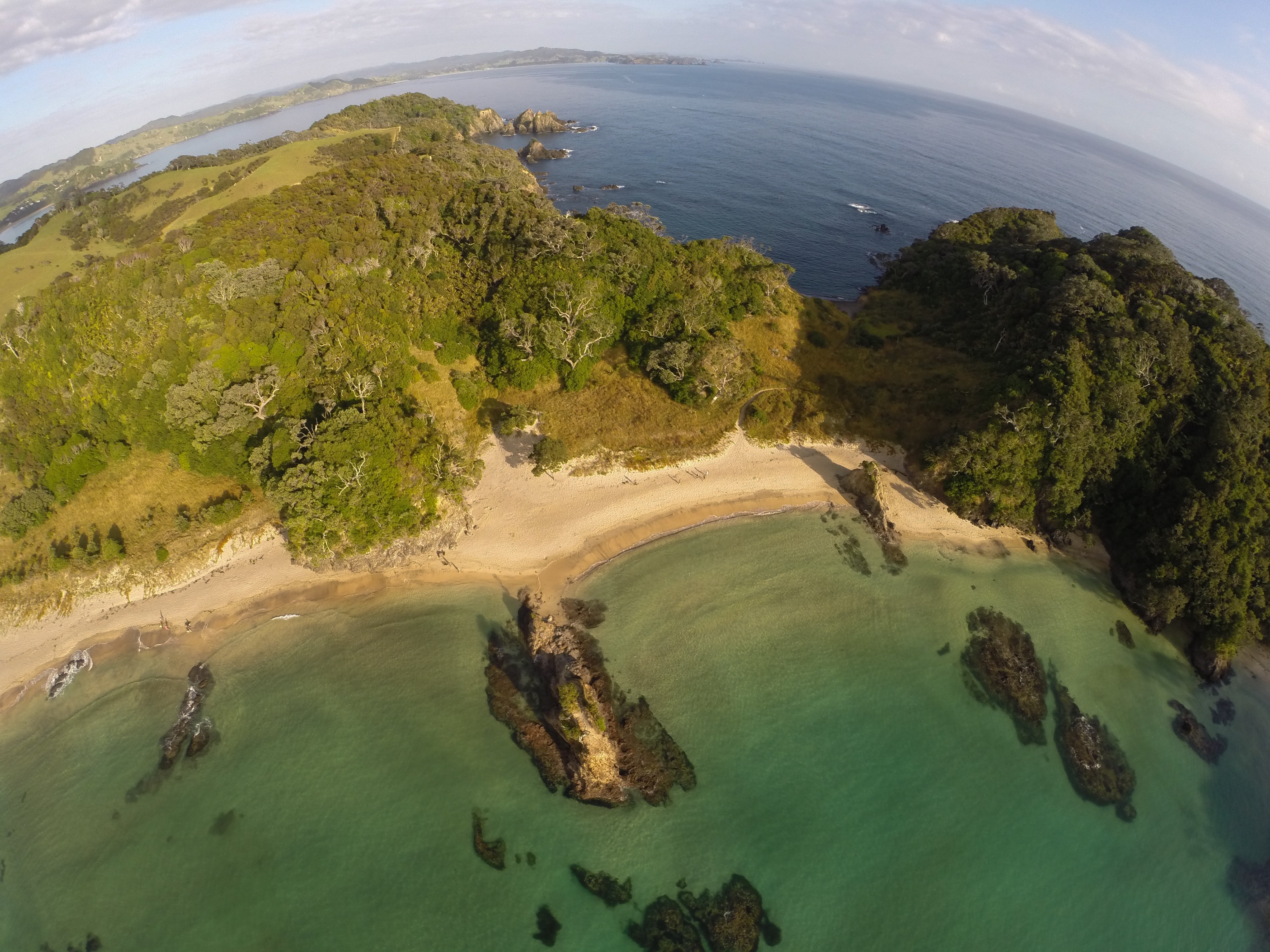 G0043511 – aerial, crispin, drone, in the sky, matapouri, nz, JAN17